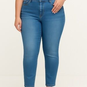 Michael Kors Petite Stretch Skinny Jeans - Size 14